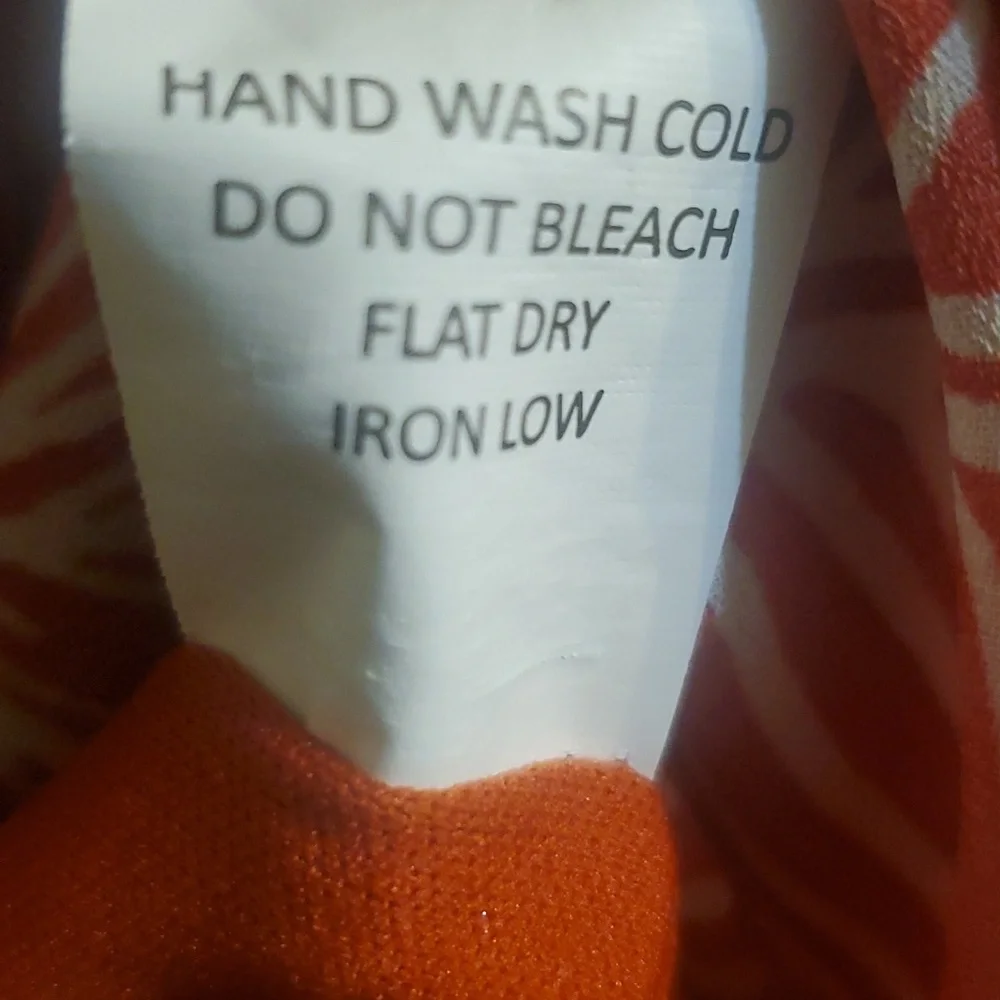 Sienna Sky Romper Red Orange Size Medium - Picture 9 of 12